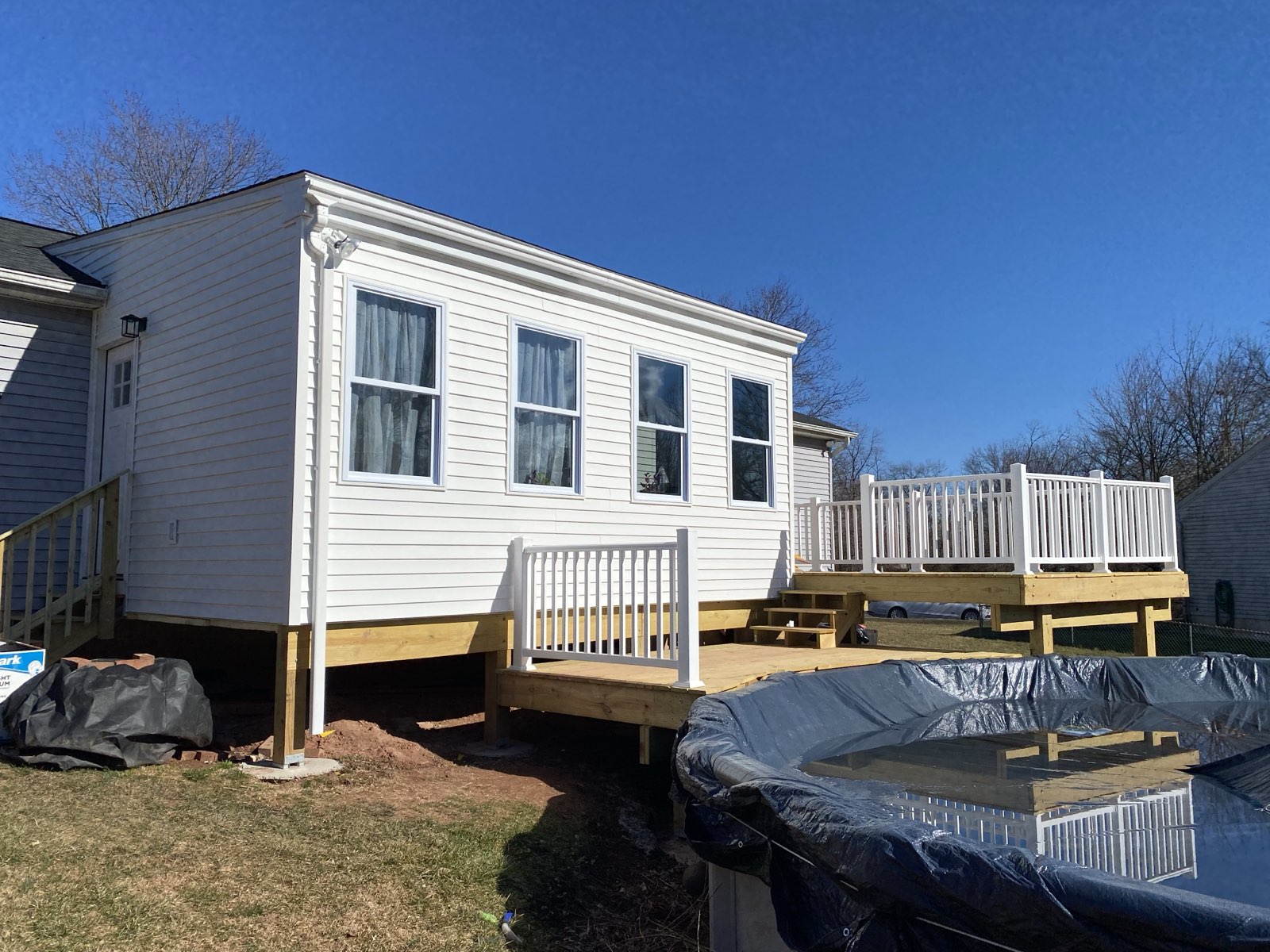 Deck rebuild after